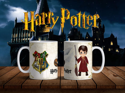 5 Tazas Personajes Harry Potter