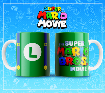 5 Tazas Mario logos