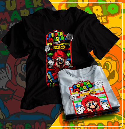 16 Camisas Mario Movie