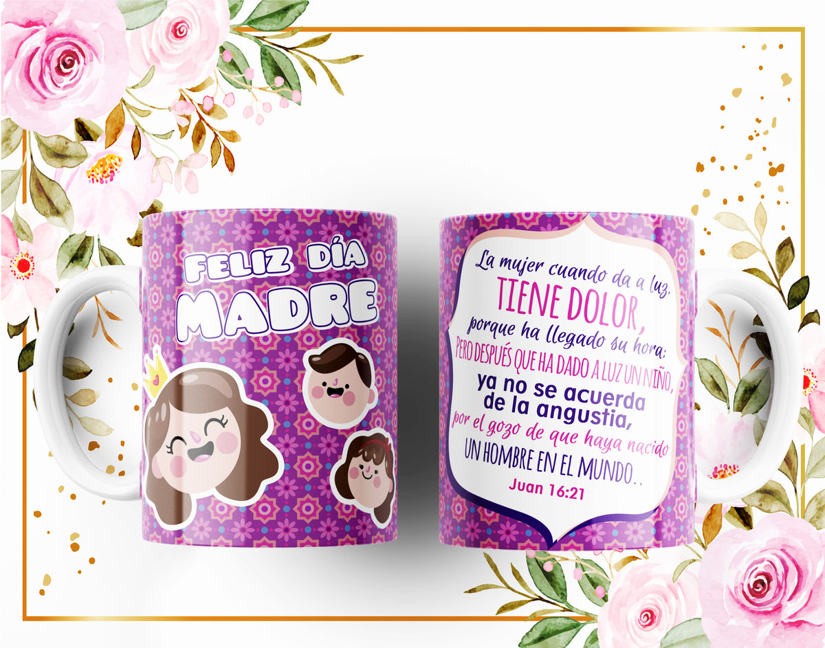 10 Tazas Frases Cristianas Mamá