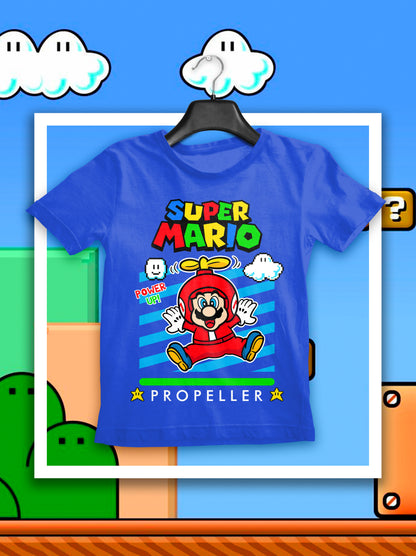 8 Camisas Mario Power Up