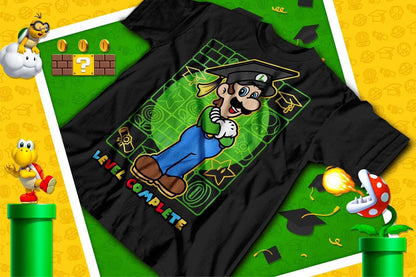 10 Camisas Mario Bros Graduados