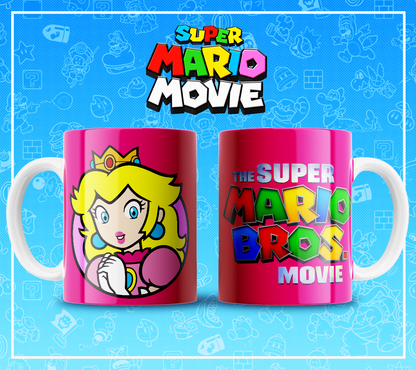 5 Tazas Mario logos