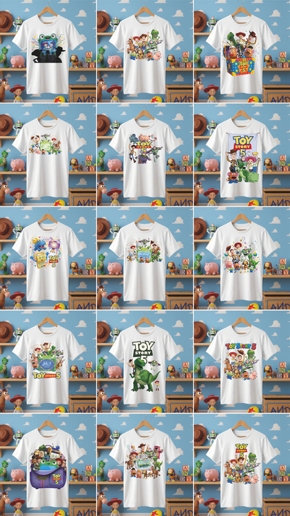 69 Camisas Toy Story 5
