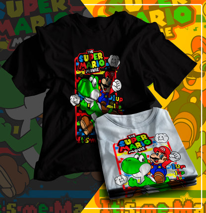 16 Camisas Mario Movie