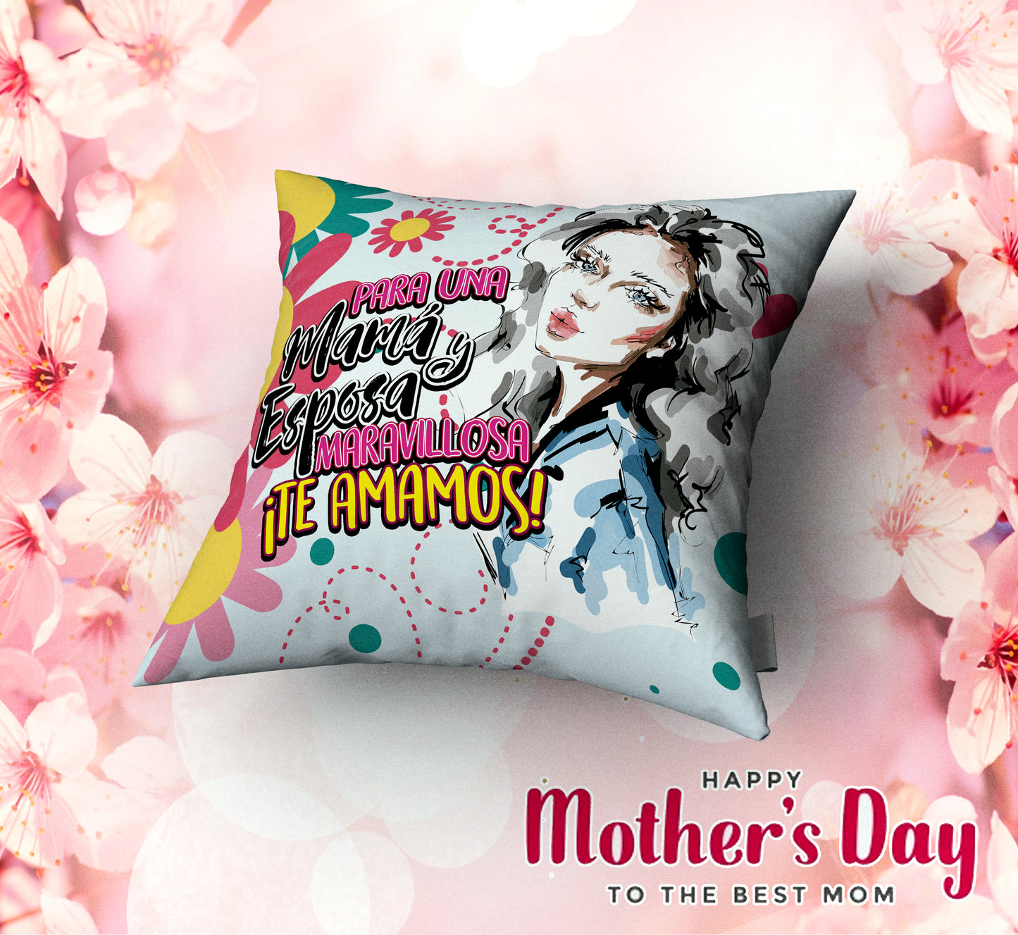 23 Almohadas día de la madre