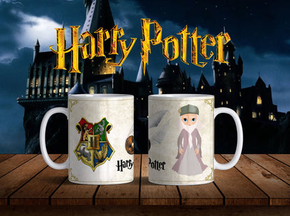 5 Tazas Personajes Harry Potter