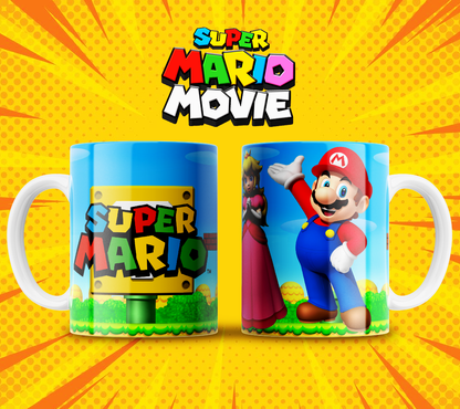 8 Tazas Super Mario Movie