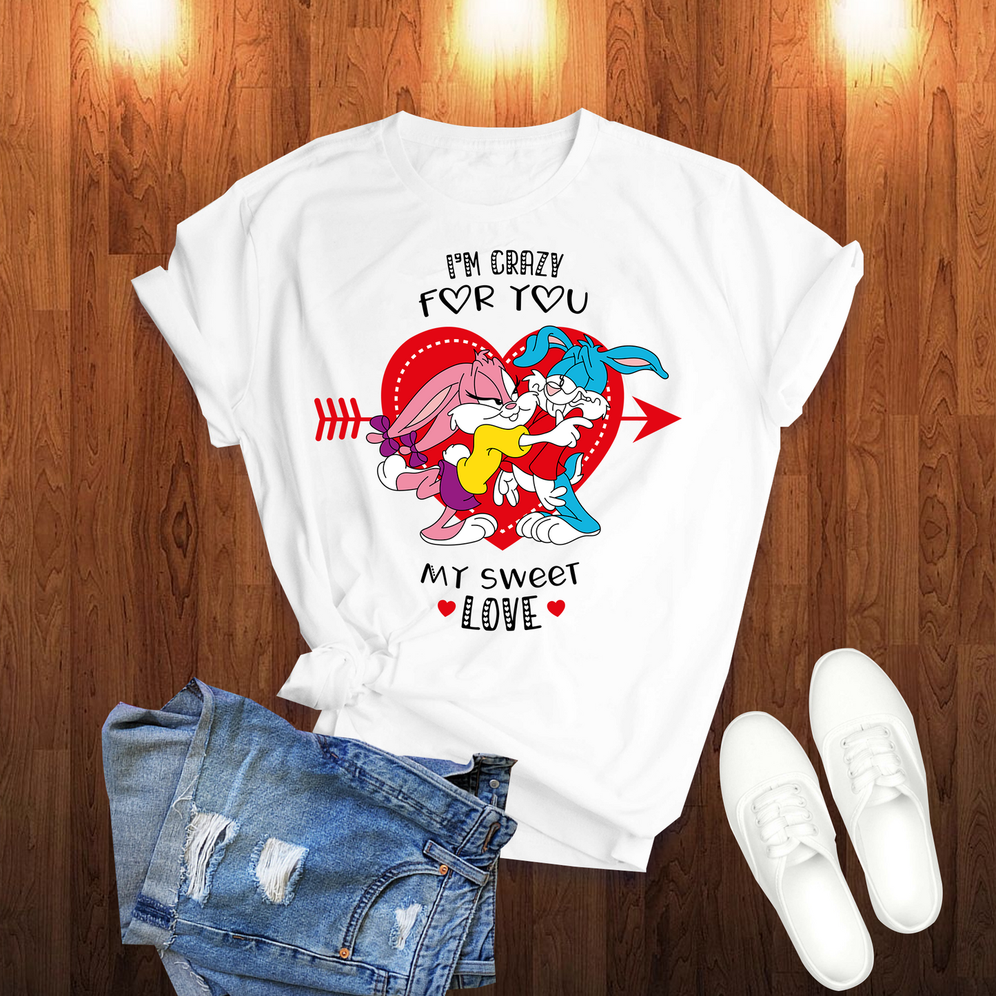 8 Tiny Toons Love Shirts