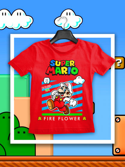 8 Camisas Mario Power Up