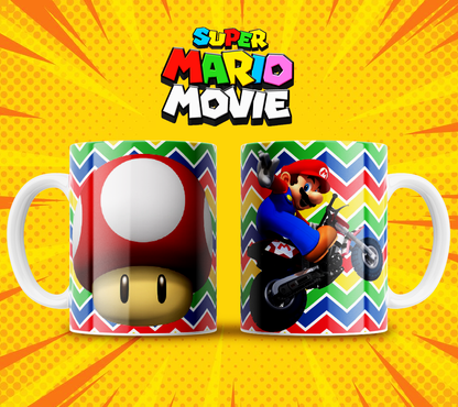 8 Tazas Super Mario Movie