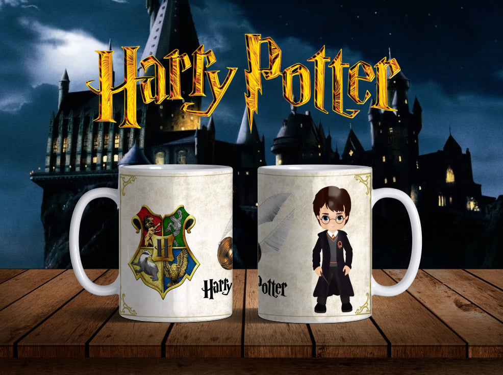 5 Tazas Personajes Harry Potter