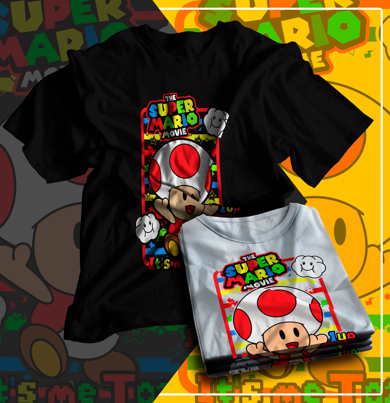 16 Camisas Mario Movie