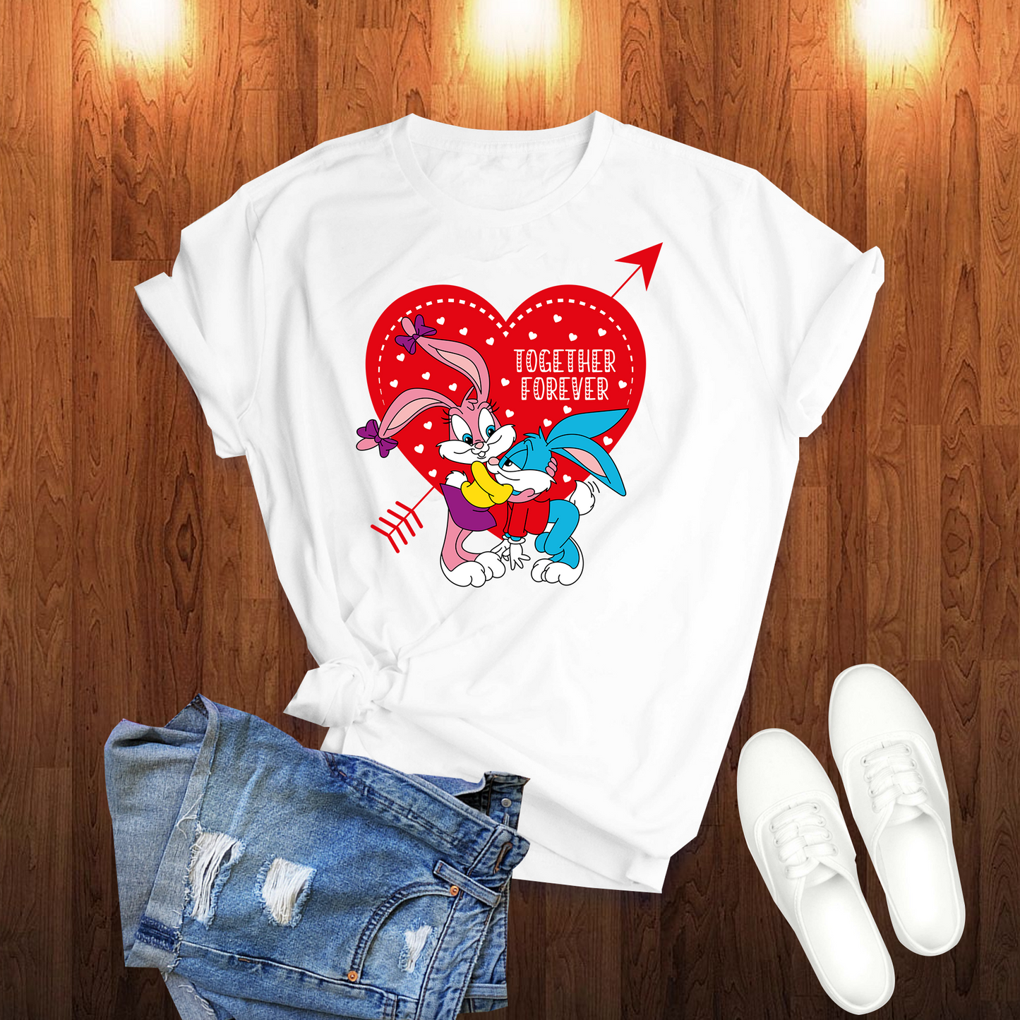 8 Tiny Toons Love Shirts