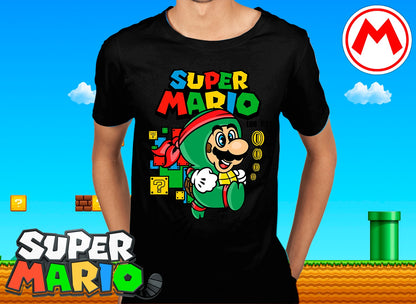 16 Camisas Mario Monedas