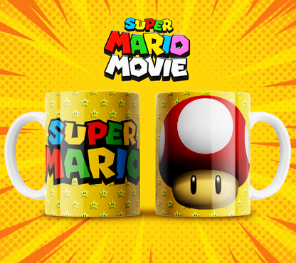 8 Tazas Super Mario Movie