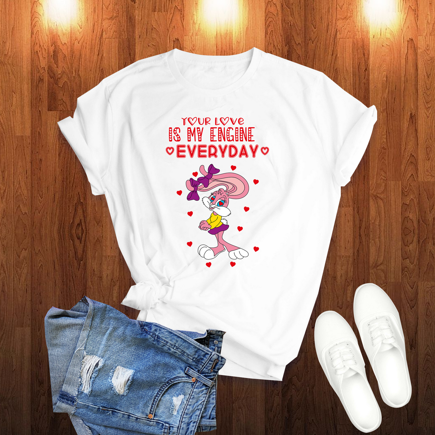8 Tiny Toons Love Shirts