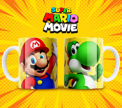 8 Tazas Super Mario Movie