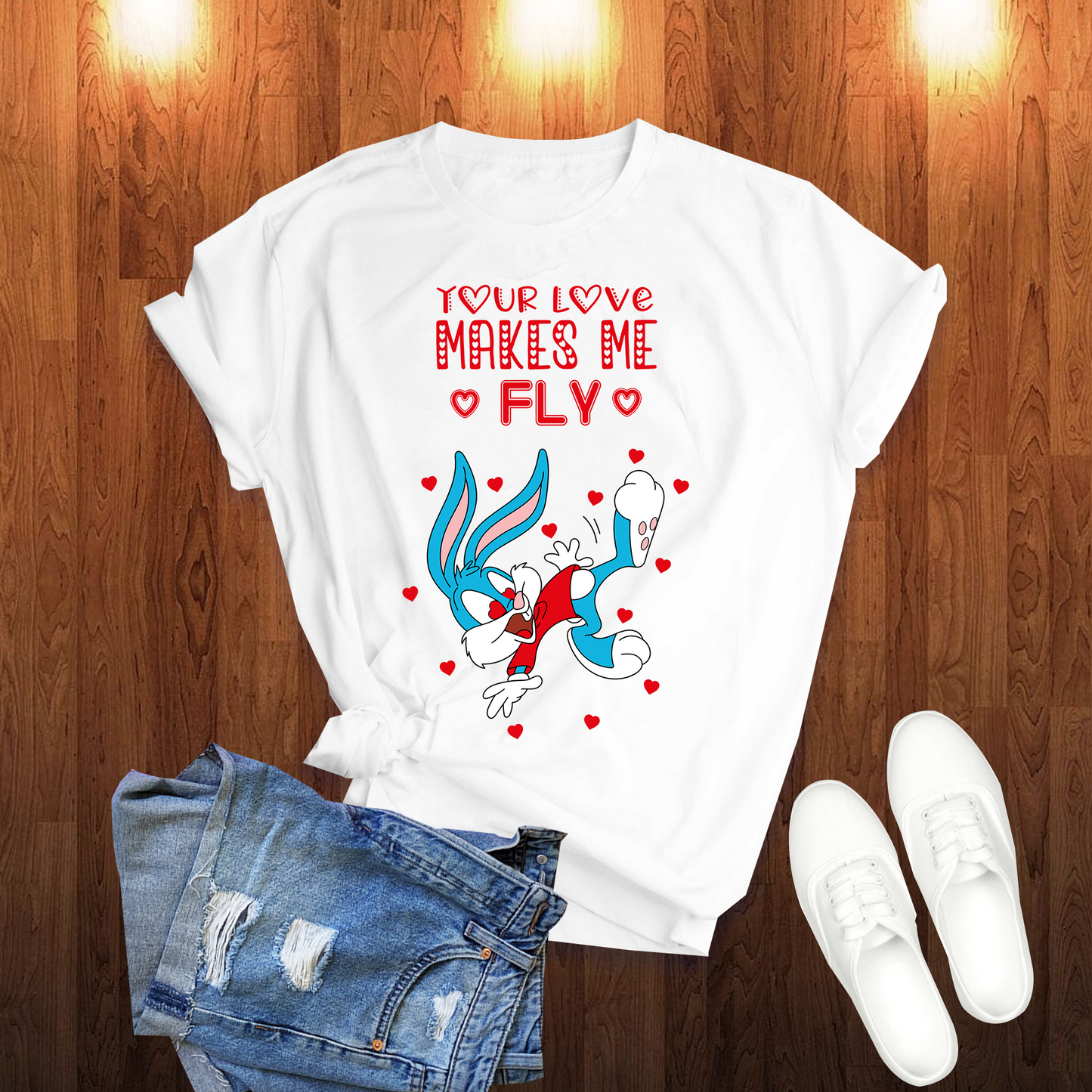 8 Tiny Toons Love Shirts