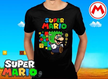 16 Camisas Mario Monedas