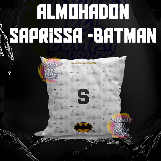 Almohadón Blanco Ed.Batman Deportivo Saprissa