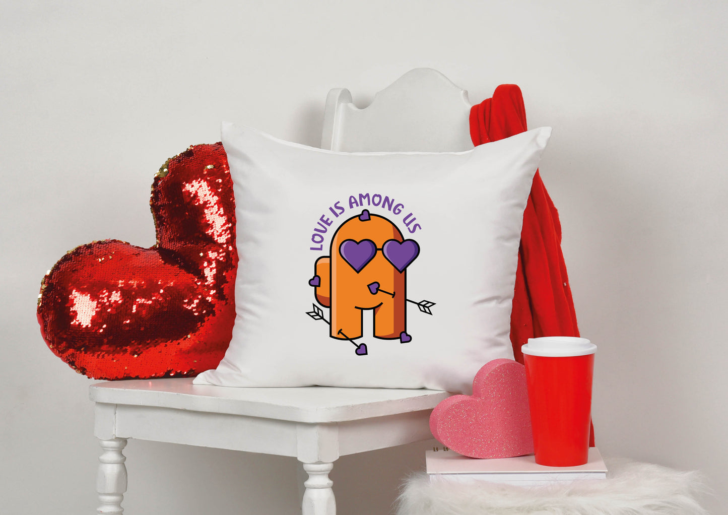 29 Among Us Love Cushions