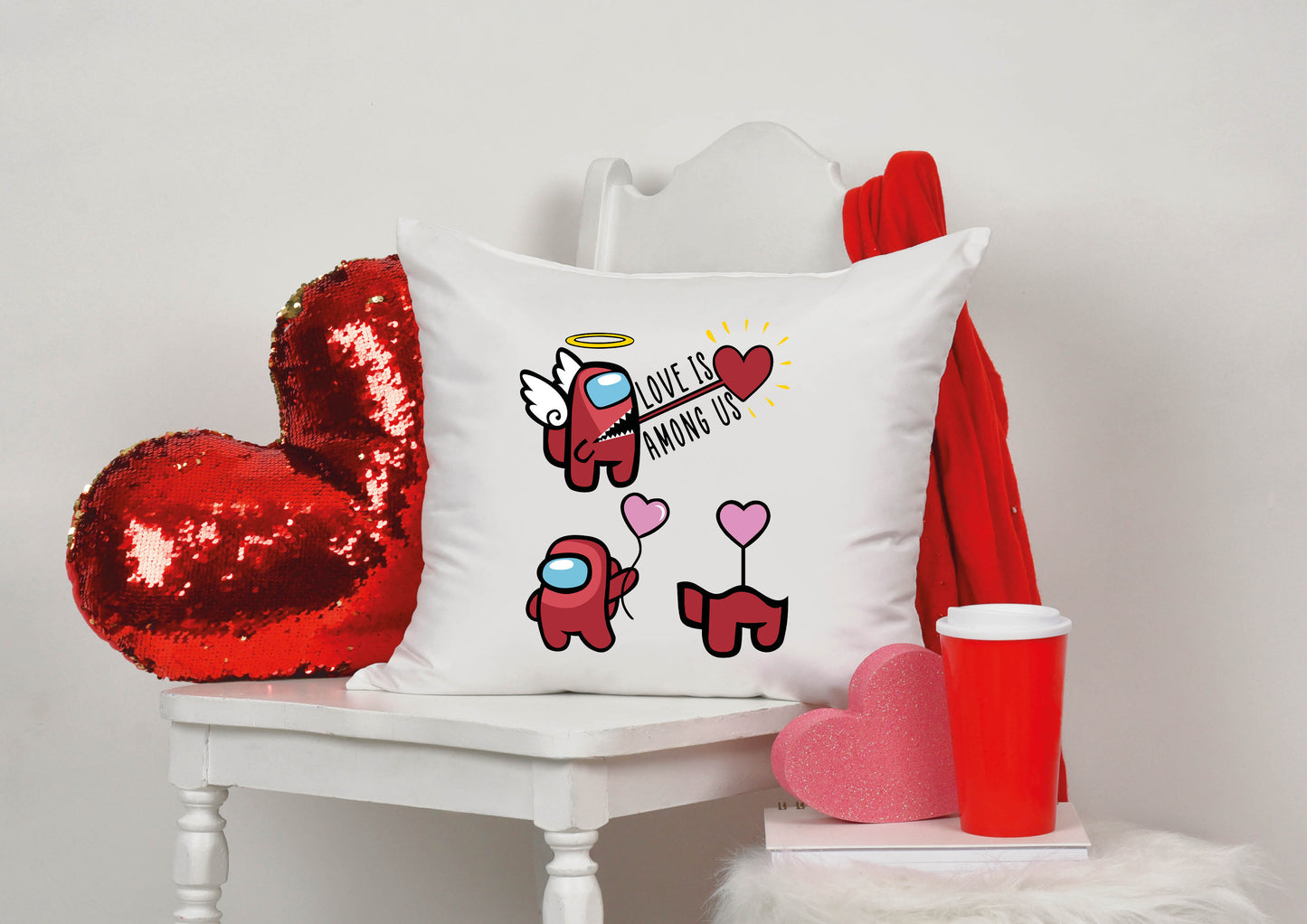 29 Among Us Love Cushions