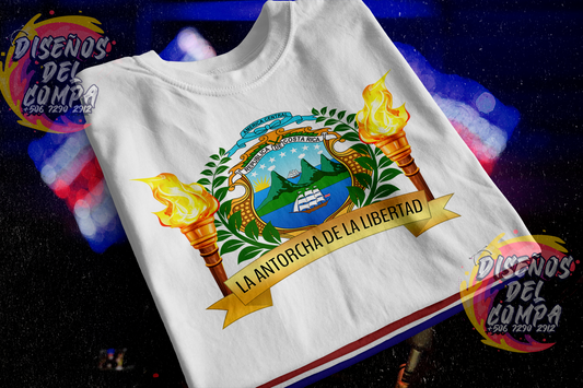 4 Camisas Antorcha Día de la Independencia / 15 Septiembre