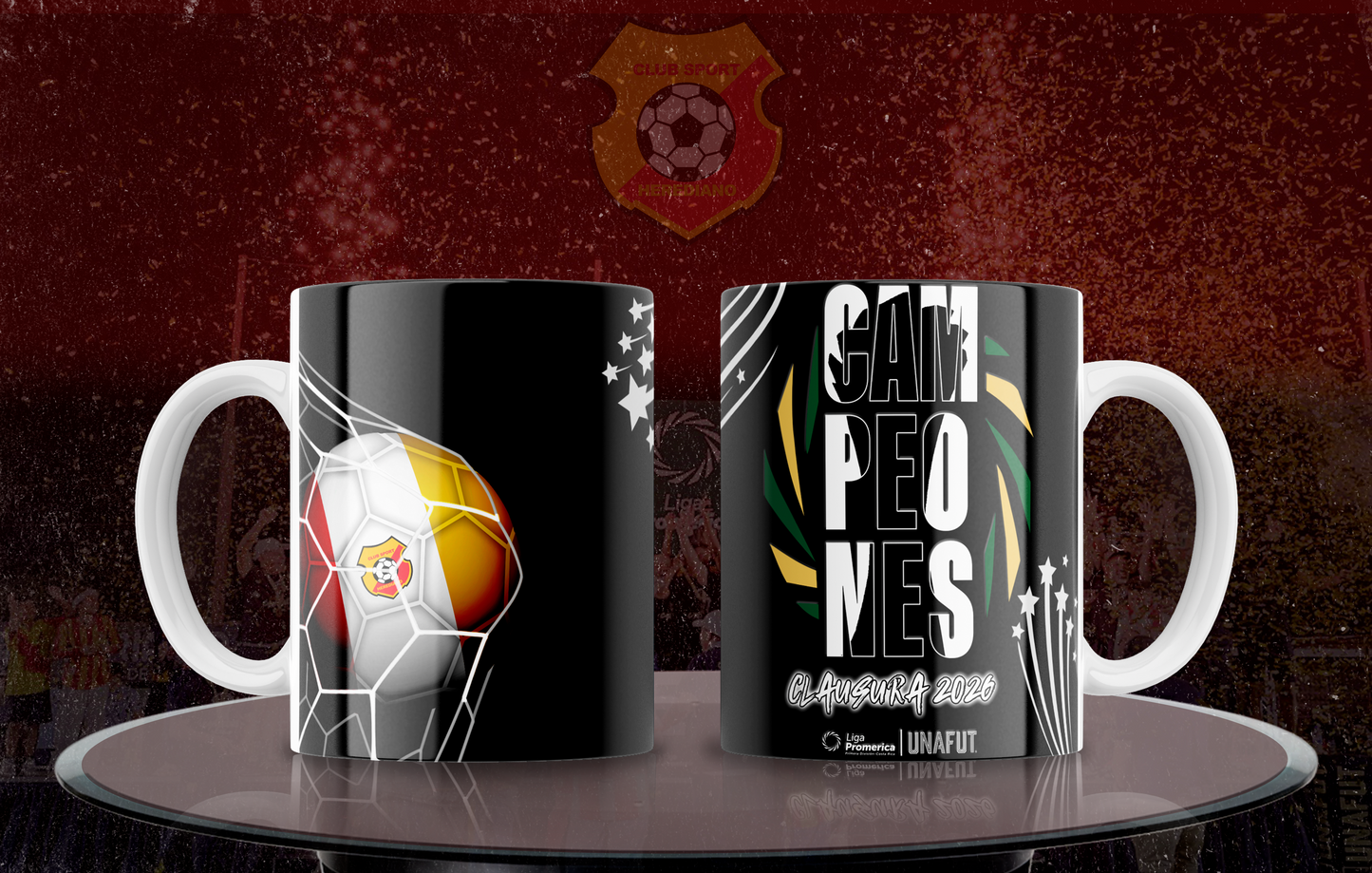 5 Tazas Campeones Clausura 2026 Club Sport Herediano