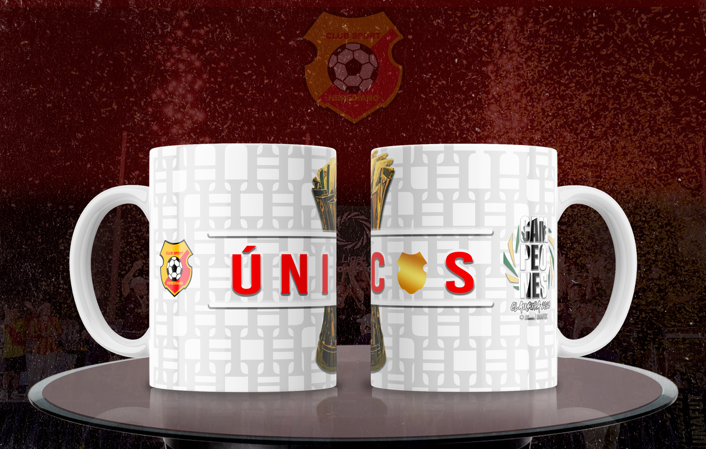 5 Tazas Campeones Clausura 2026 Club Sport Herediano