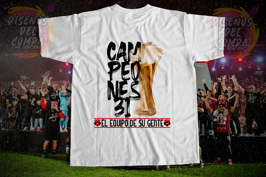 Camisa Campeón 2025 Liga Deportiva Alajuelense