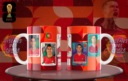Taza Cristiano Ronaldo Mundial 2026