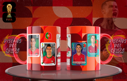 Taza Cristiano Ronaldo Mundial 2026
