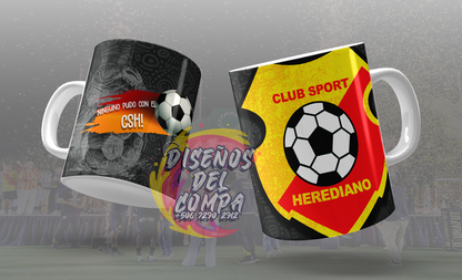 3 Tazas Club Sport Herediano