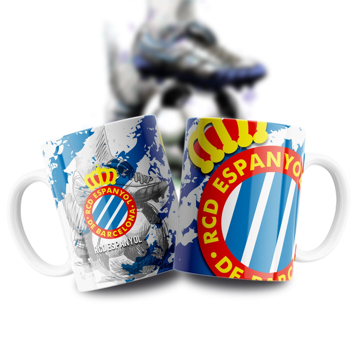 20 Tazas Futbol Español (Barcelona, Madrid, etc...)
