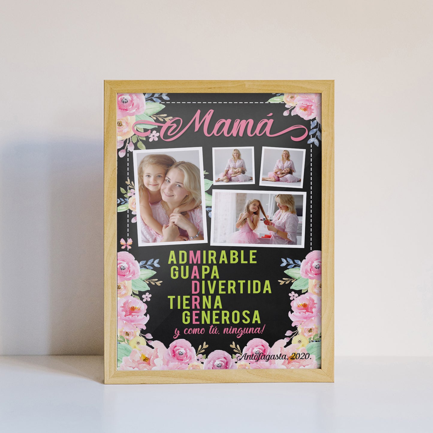 15 Cuadros con foto Día de la madre
