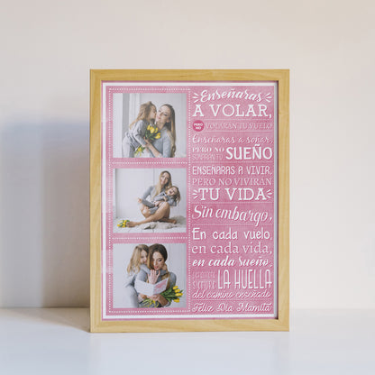 15 Cuadros con foto Día de la madre