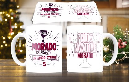 5 Deportivo Saprissa Christmas Mugs