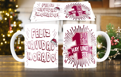 5 Deportivo Saprissa Christmas Mugs