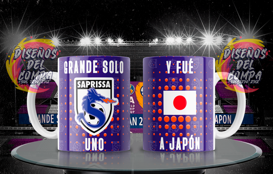 Grande solo uno y fué a Japón Deportivo Saprissa