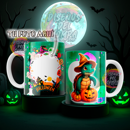 5 Halloween Mugs with Animals Costa Rica 01