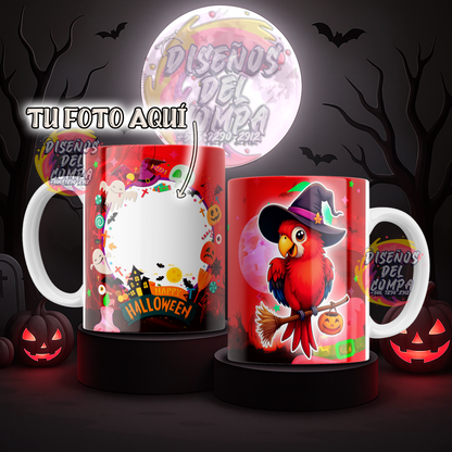 5 Halloween Mugs with Animals Costa Rica 02