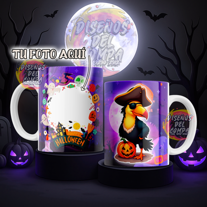 5 Halloween Mugs with Animals Costa Rica 02