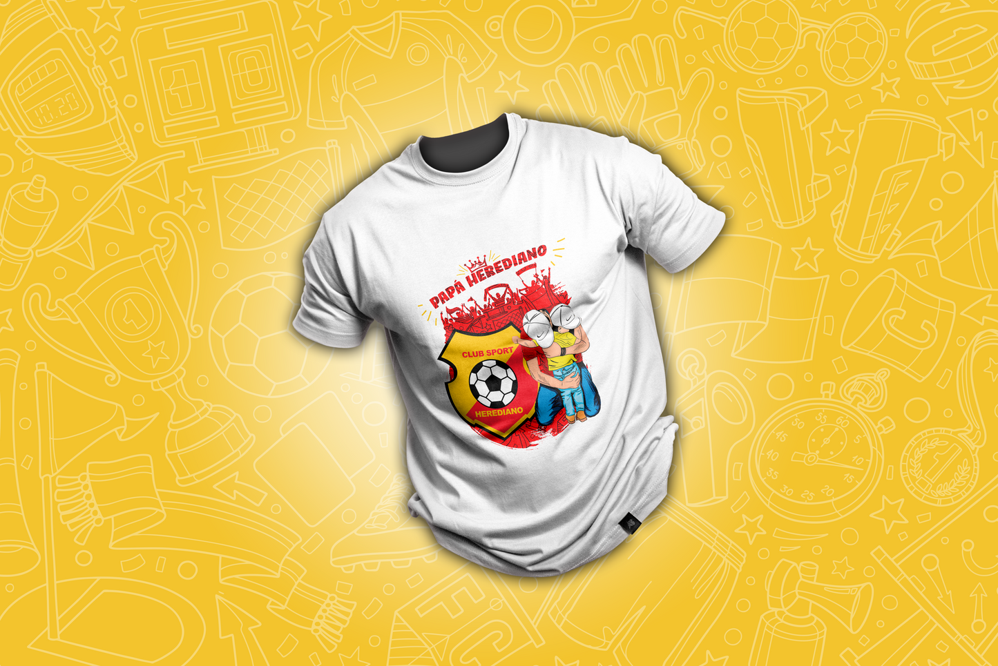 8 Camisas Padre e Hijo Equipos