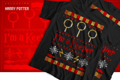 8 Camisas Ugly Sweater Harry Potter
