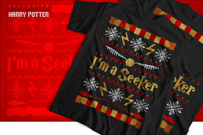 8 Camisas Ugly Sweater Harry Potter