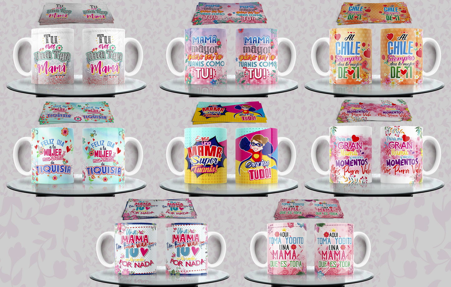 8 Mother's Day Mugs with Costa Rican Phrases 02