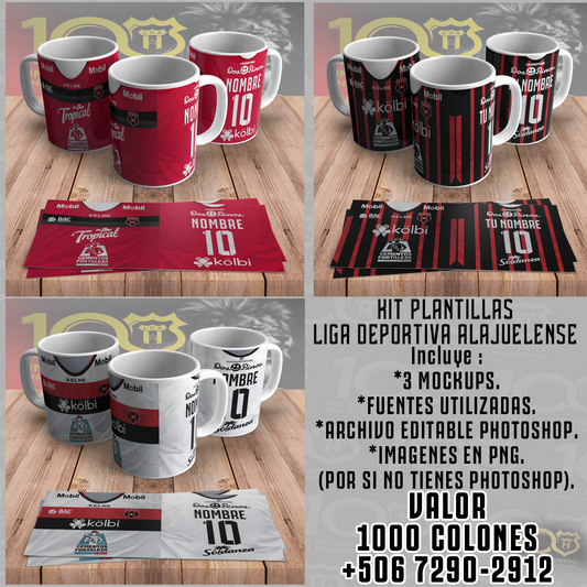 Taza uniformes 2021/2022 Liga Deportiva Alajuelense