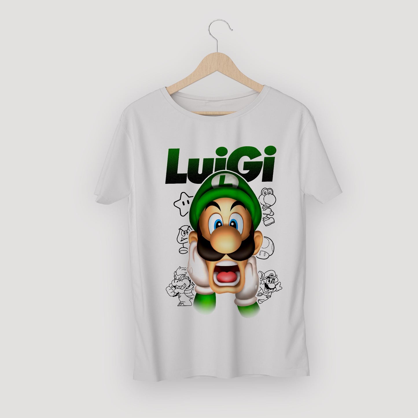 10 Camisas Mario Luigi Yoshi