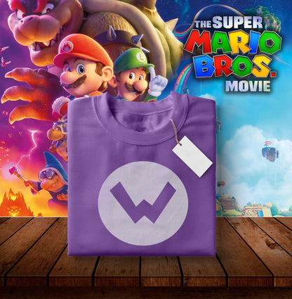 8 Camisas Mario Bros símbolos
